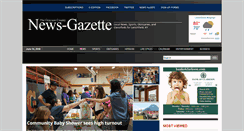 Desktop Screenshot of gcnewsgazette.com